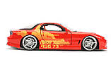 Машина металева Jada "Форсаж" Мазда RX-7 (1993), оранж, масштаб 1:24, 8+ | 253203059, фото 6