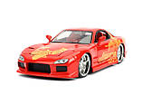 Машина металева Jada "Форсаж" Мазда RX-7 (1993), оранж, масштаб 1:24, 8+ | 253203059, фото 8