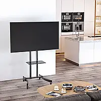 Стойка для телевизора 37"-70" ITECHmount T1030T напольная стойка презентационная для плазм и жк #мебель для ТВ