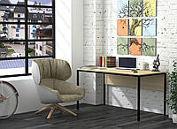 Стол MebelProff L-3p, письменный стол loft, компьютерный стол loft, стол в офис, дом