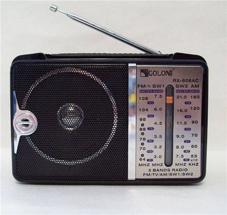 Радіоприймач GOLON RX-606AC, Портативний всехвильовий радіоприймач, радіо, фото 2