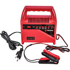 Автомобільний зарядний пристрій для акумулятора INTERTOOL AT-3012 : 6/12 V, 60 Ah