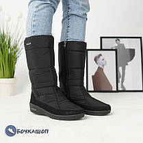 Зимові чоботи з нейлону на хутрі, фото 2