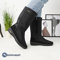 Зимові чоботи з нейлону на хутрі, фото 4