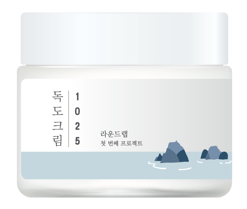 ROUND LAB 1025 Dokdo Cream 80 ml - Зволожуючий крем з морською водою
