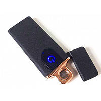 Запальничка спіральна електрична чорна USB ZGP 68