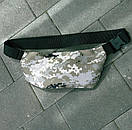 Бананка Intruder на 2 відділення камуфляжна кольору хакі, фото 2