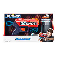 X-Shot Red Швидкострільний бластер Excel Kickback (8 патронів)