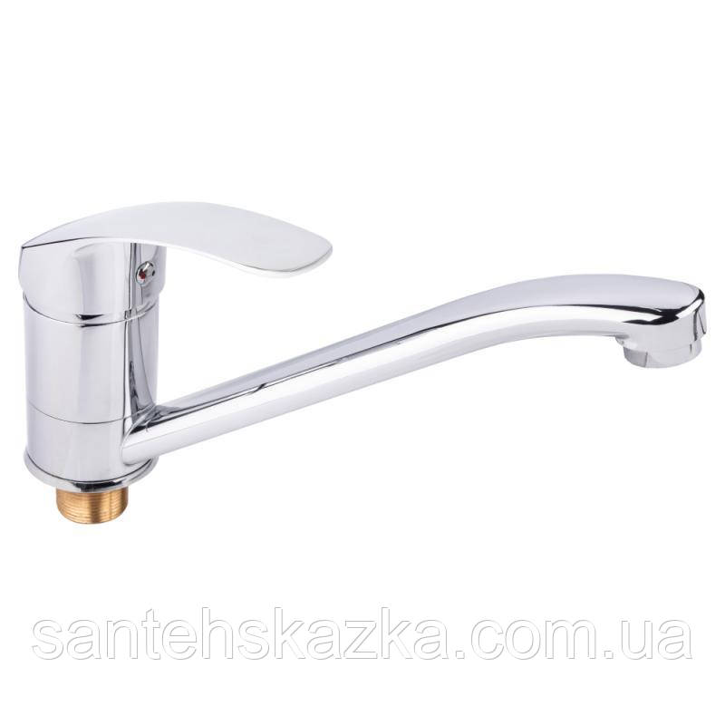 Змішувач для кухні Lidz (CRM) Mars 81 003 00 250 мм, фото 1