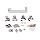 Душевая дверь в нишу Qtap Taurus CRM2012-13.C6 120-130x185 см, стекло Clear 6 мм, покрытие CalcLess, фото 8