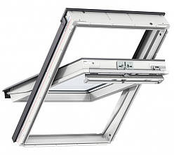 Мансардне вікно VeluxМансардне вікно Velux GLP 0073B "Вологос GLP 0073B "Вологі" біле пластикове 66X118