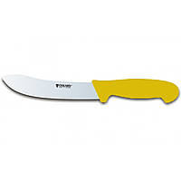 Нож жиловочный / шкуросъемный OSKARD 175 мм желтый NK 014 zolte