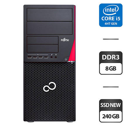 Комп'ютер Fujitsu Esprimo P720 E90 MT/ Core i5-4570/ 8 GB RAM/ 240 GB SSD/ HD 4600/ 280W, фото 1