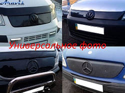 Зимові накладки на решітку радіатора Renault Kangoo 2008-2013 низ AVTM FLGL0167