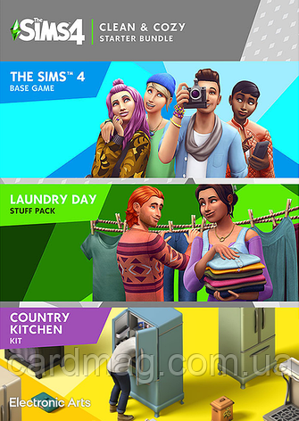 The Sims 4: Clean & Cozy Stater Bundle (Ключ Origin) для ПК, фото 1
