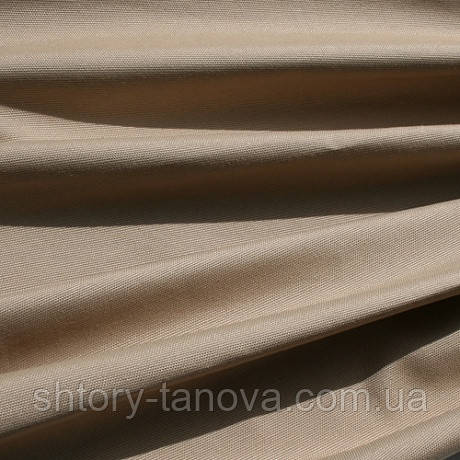 Тканина для штор бавовняна БЕЖ, фото 1