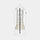 Набір чохлів для одягу Brabantia (L) 60х135 см 2 шт White (148941), фото 4