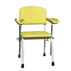 Стілець донорський медичний СД-2 з двома підлокітниками (крісло для забору крові стілець), фото 2