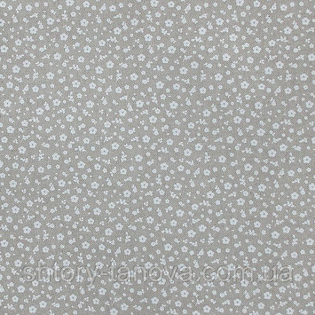 ДЕКОР МАІДА КВІТОЧКИ ДРІБНІ МОЛОЧН ФОН СВ.БЕЖ, фото 1