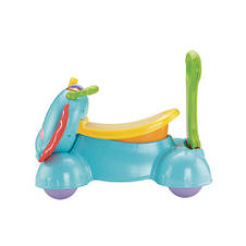 Ходунки слоник 3 в 1 Fisher Price Стрибай крокуй Їдь, фото 3