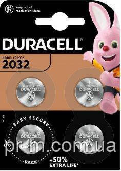 Батарейка DURACELL CR 2032 на блістері (ціна за 1 шт.)