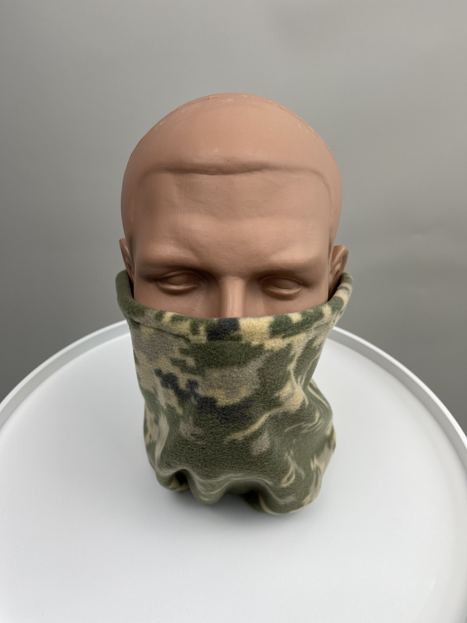 Баф на шию теплий, горловик на зиму (камуфляж), фото 1