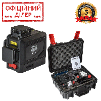 Уровень лазерный построитель плоскостей (нивелир) Vitals Professional LL 12go (360 град, 2 лазерные головки) Х