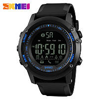 Водонепроницаемые цифровые умные часы Skmei 1321BU Blue Bluetooth