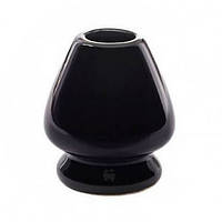 Кусенаоші підставка під вінчик для матчі Чорний Кераміка