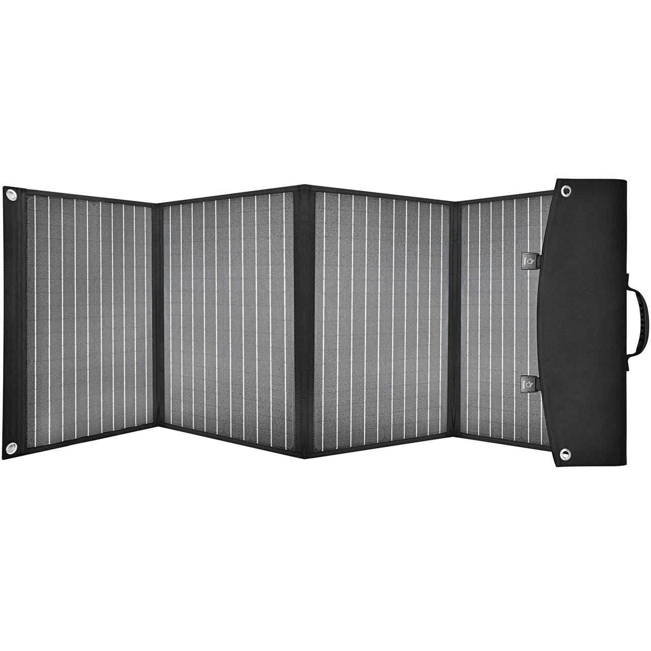 Портативний сонячний зарядний пристрій 2E 120W (USB-A+USB-С+DC), фото 1
