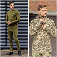 Комплект: Термобілизна + кофта на флісі