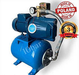 Насосна станція Forwater JET 100L з баком 24 л. сталь гарантія 3 роки