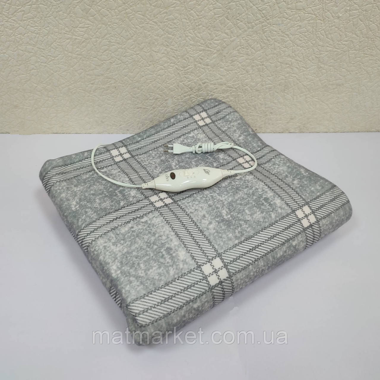 Электропростынь байковая двуспальная AIBEIER, размер 150х170 см, фото 1