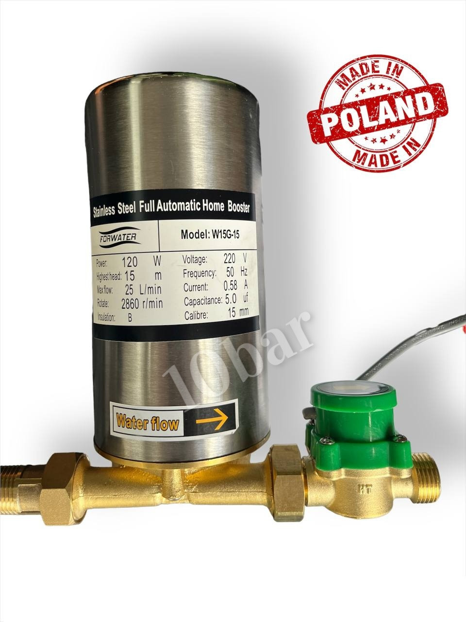 Насос підвищення тиску Forwater W15G-15, фото 1