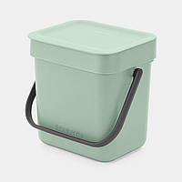 Ведро для мусора Brabantia Sort & Go 3 л Jade Green (211683)