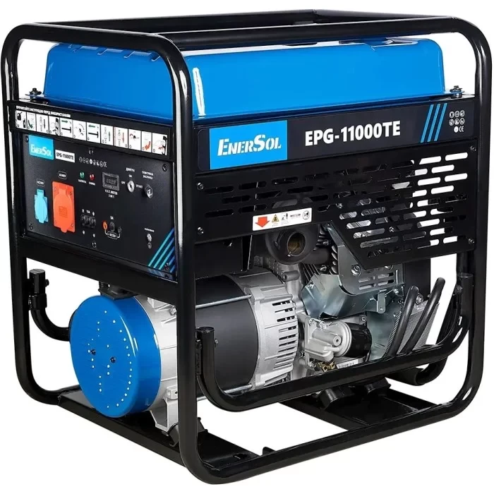Бензиновий генератор EnerSol EPG-11000TE (11 кВт, ~3ф, 400 В), фото 1