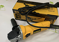 Угловая шлифовальная машина (болгарка) DEWALT DWE8110S (с регулятором оборотов)