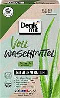 Пральний порошок для білої білизни Denkmit Vollwaschmittel Aloe Vera,1,3 kg.
