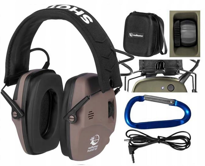 Активні навушники  RealHunter Active ProSHOT BT EM030 tan