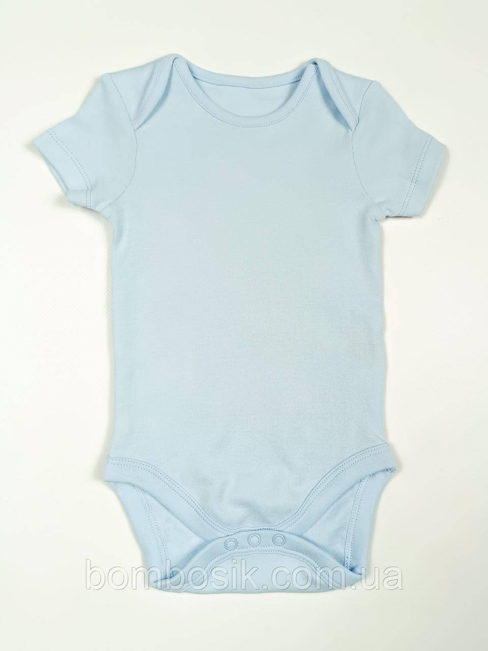 Бодік з коротким рукавом для хлопчика Dunnes, newborn (50-56см)