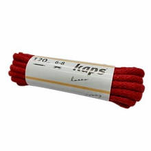 Червоні шнурки для взуття Ø 5 мм / 120 см