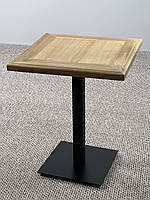 Дубовый стол "Серия 1" в стиле Loft квадратный