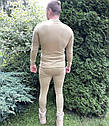 Комплект чоловічої термобілизни (2 рівень) Койот XXL, фото 4