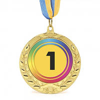Медаль нагородна 43514 Д7см 1 місце Весялинка