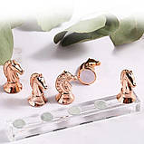 Підставка магнітна під типси (Червоне золото) для демонстрації зразків 5 шт. в упаковці, фото 2