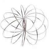 Антистрес іграшка Magic Ring, Кінетичні кільця, іграшка металева головоломка, фото 3