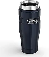 Термокружка без ручки 0,47л Thermos Stainless King Travel Dark Blue 160020