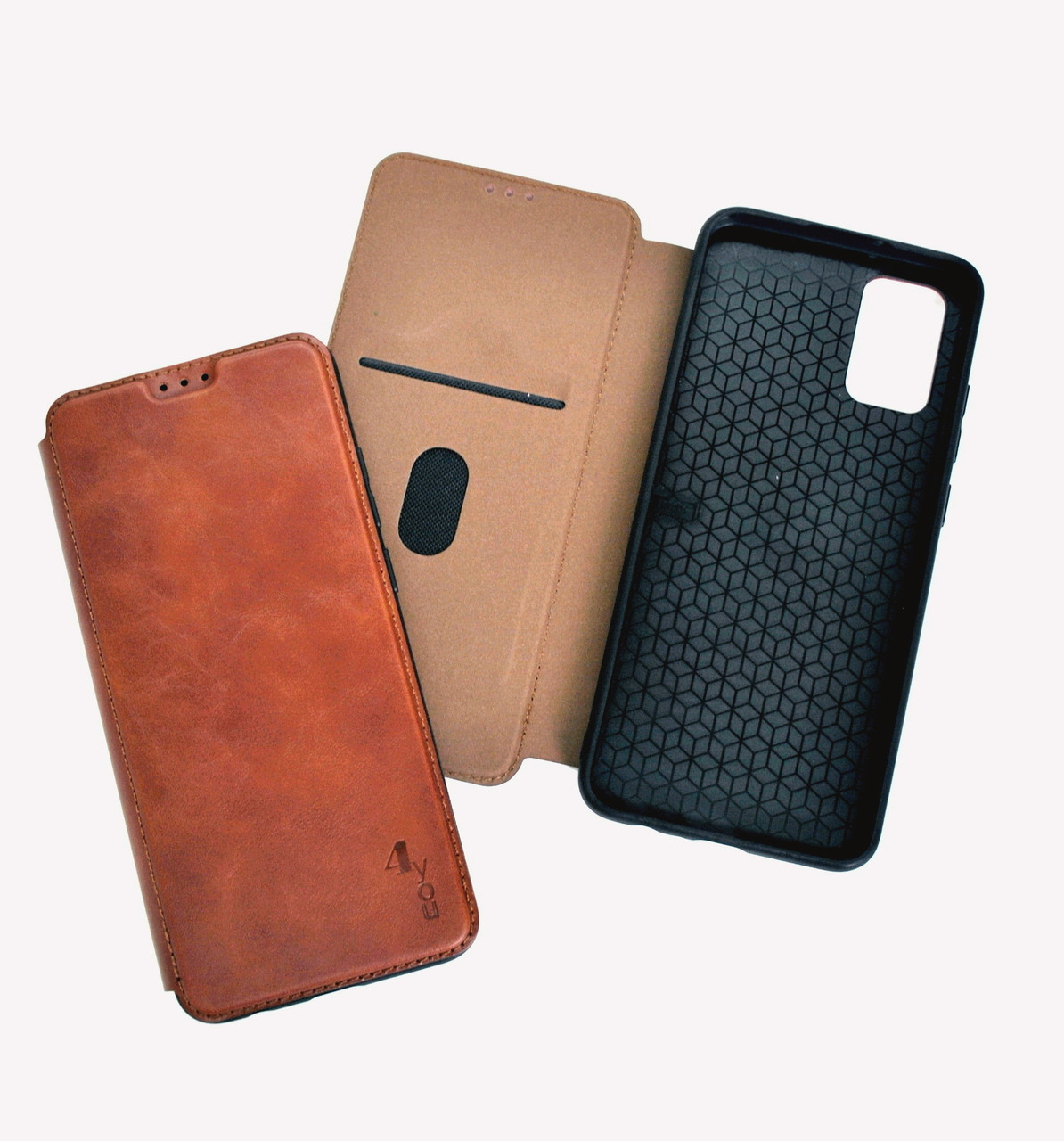 Чохол-книжка для телефону Samsung A04s/A047 DDU Premium Dark brown (PU Шкіра) (4you)