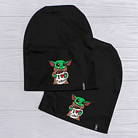 Жіноча шапка Йода з кавою