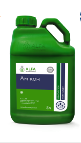 Фунгіцид АМІКОН (д.р.:піраклостробін+міклобутаніл), тара - 10л. ALFA Smart Agro